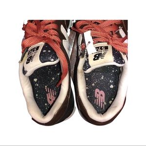 Balance 574 Bronze Metallic Trainers 
